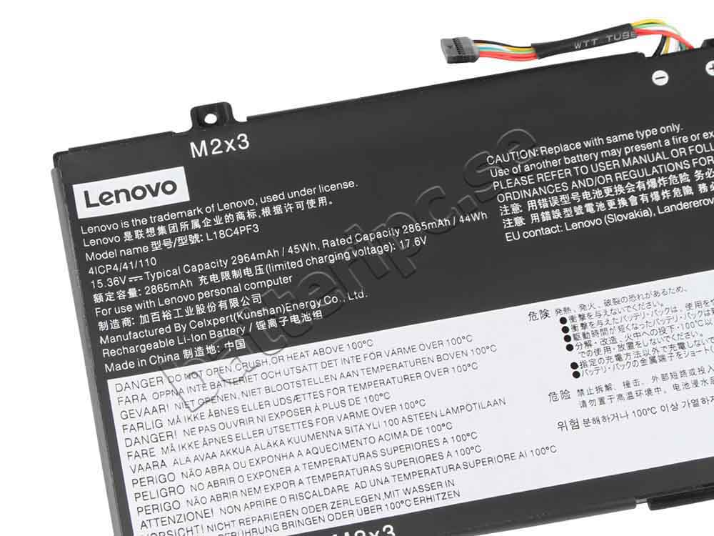 Original 2964mAh 45Wh Batterier Lenovo ideapad C340-14IWL 81N4