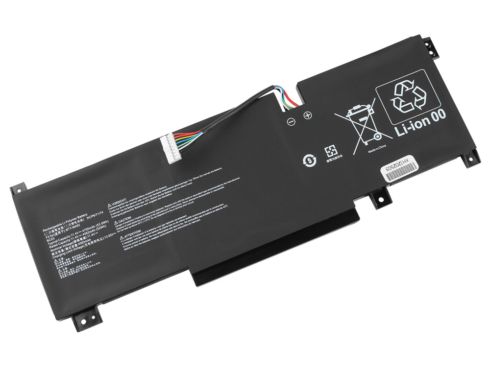 Batterier MSI 9S7-16V611-006 4700mAh 53.5Wh
