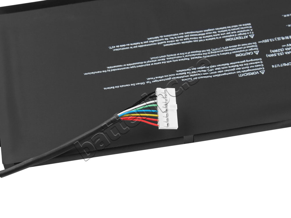 Batterier MSI 9S7-16V611-036 4700mAh 53.5Wh