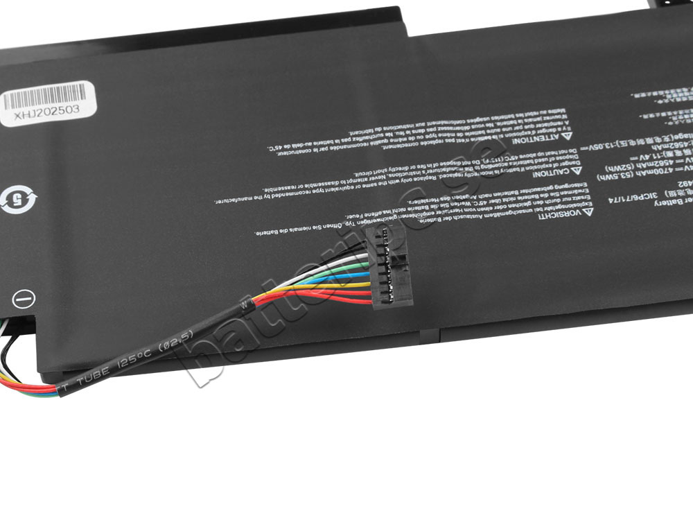 Batterier MSI 9S7-16V611-006 4700mAh 53.5Wh