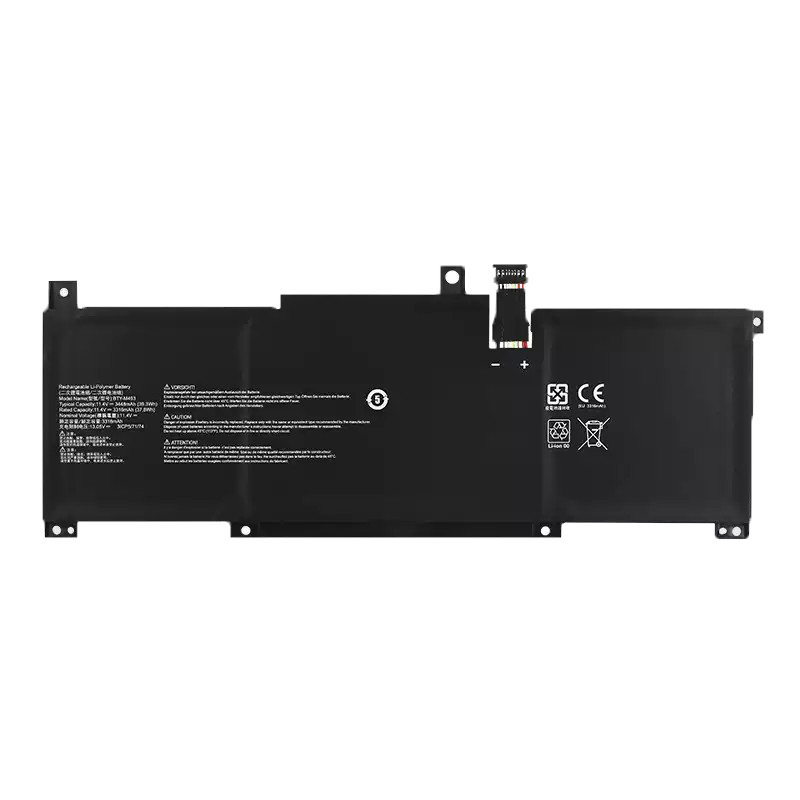Batterier MSI BTY-M493 3448mAh 39.3Wh