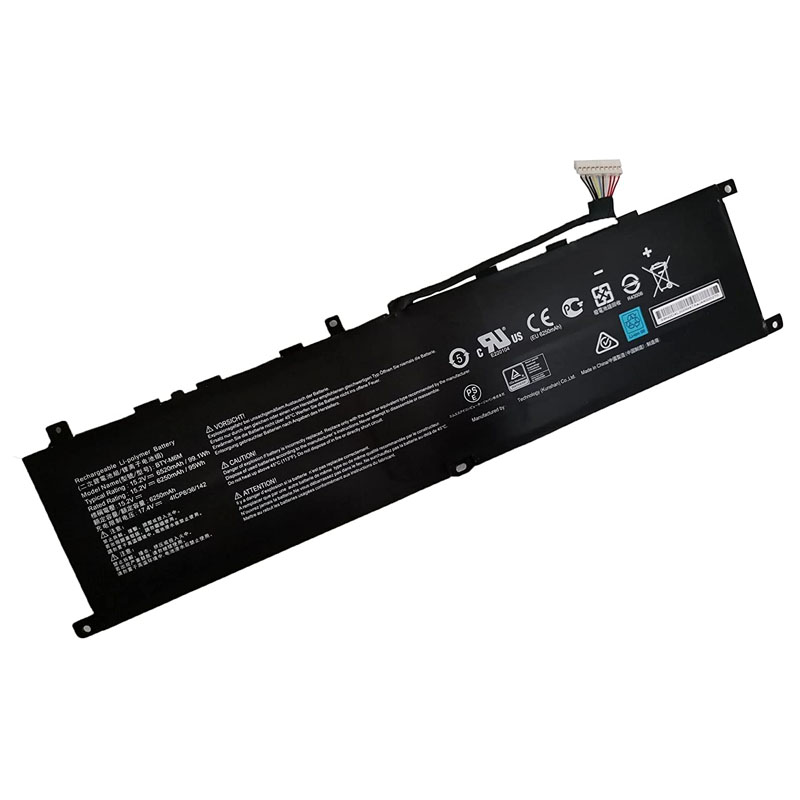 Batterier MSI 9S7-17P211-006 6578mAh/6250mAh