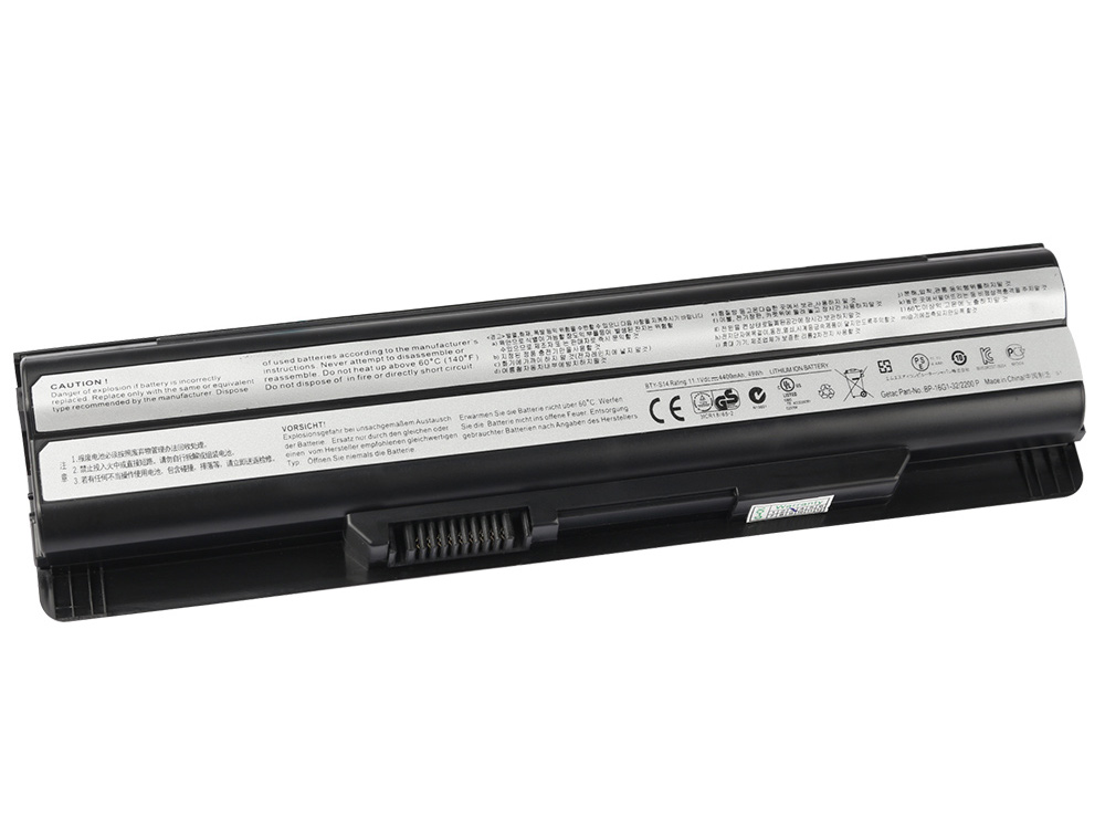 4400mAh Batterier MSI GE60 2PF Apache Proffs (GTX 860M)