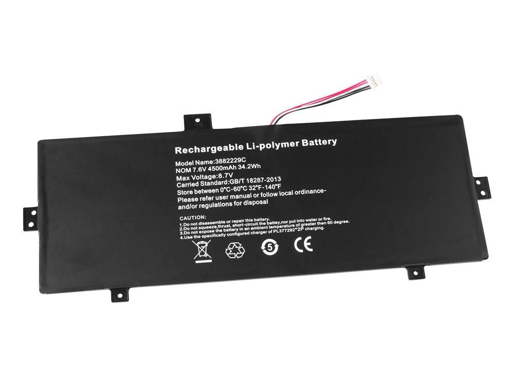 Batterier Medion Akoya E2215T MD 6017010000mAh 38Wh 5Pines