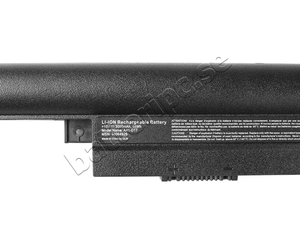 Original Batterier Medion 0B20-01HD000M 3050mAh 45Wh