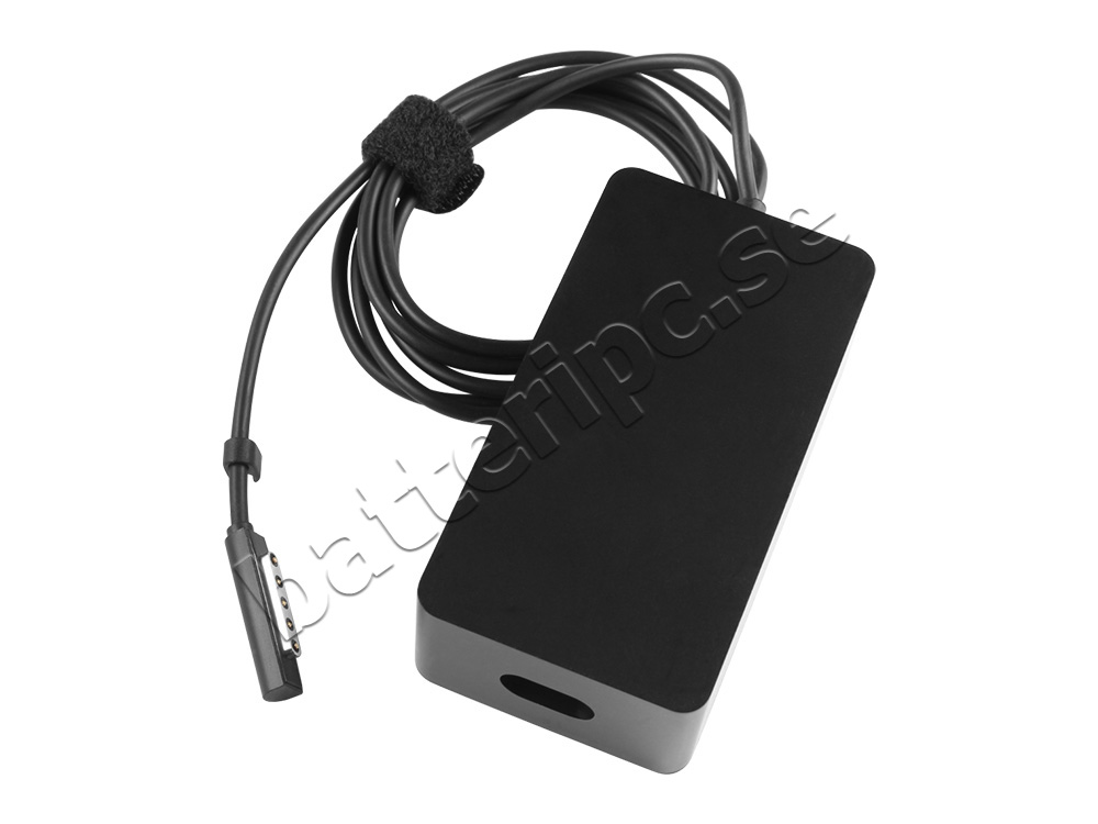 Original 48W Microsoft Surface Proffs 9UR-00001 AC Adapter Laddare