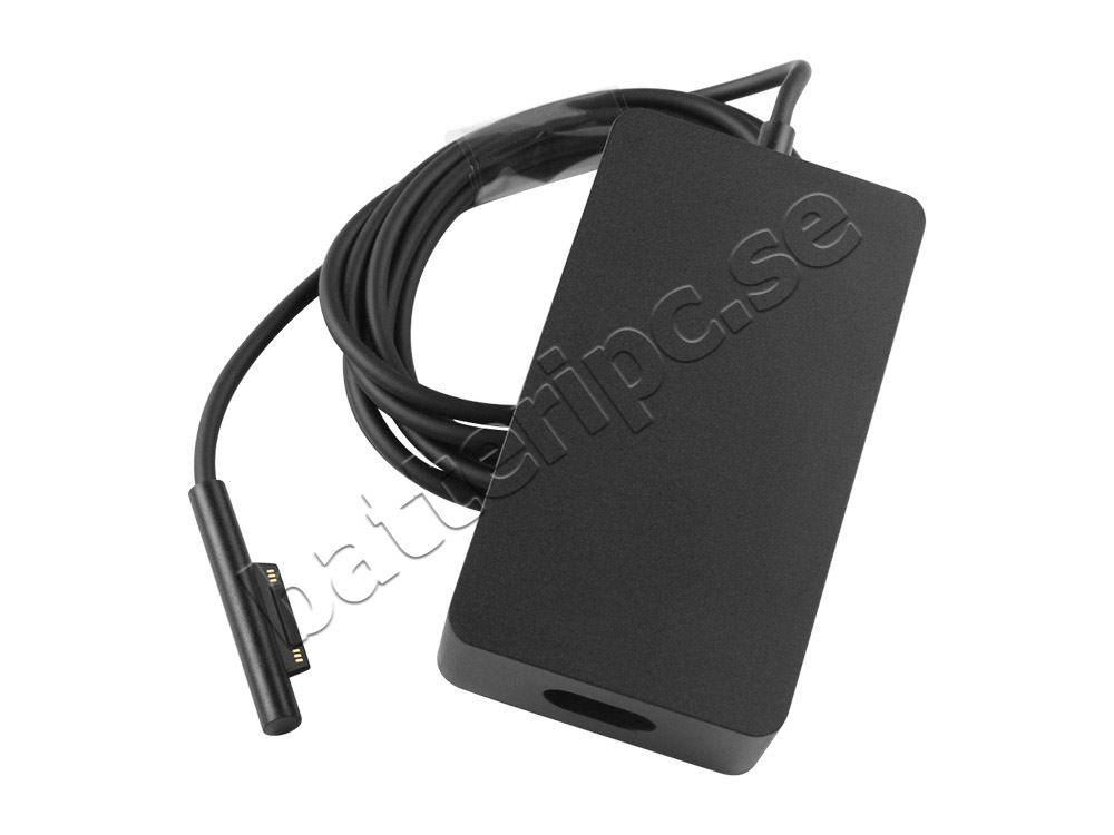Original 44W Microsoft Surface Laptop 2 LQQ-00001 AC Adapter Laddare