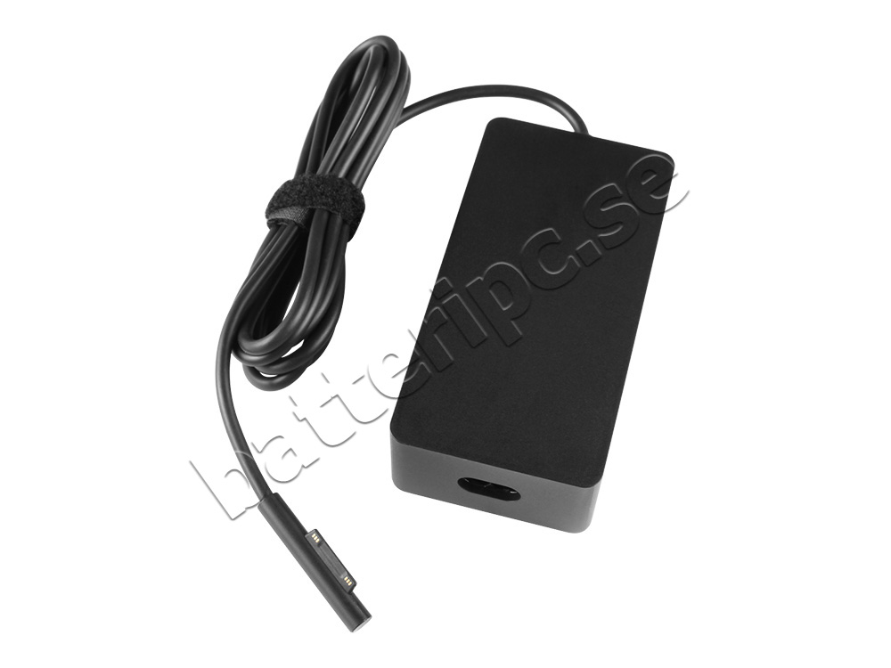 127W Laddare Microsoft Surface Laptop AC Adapter
