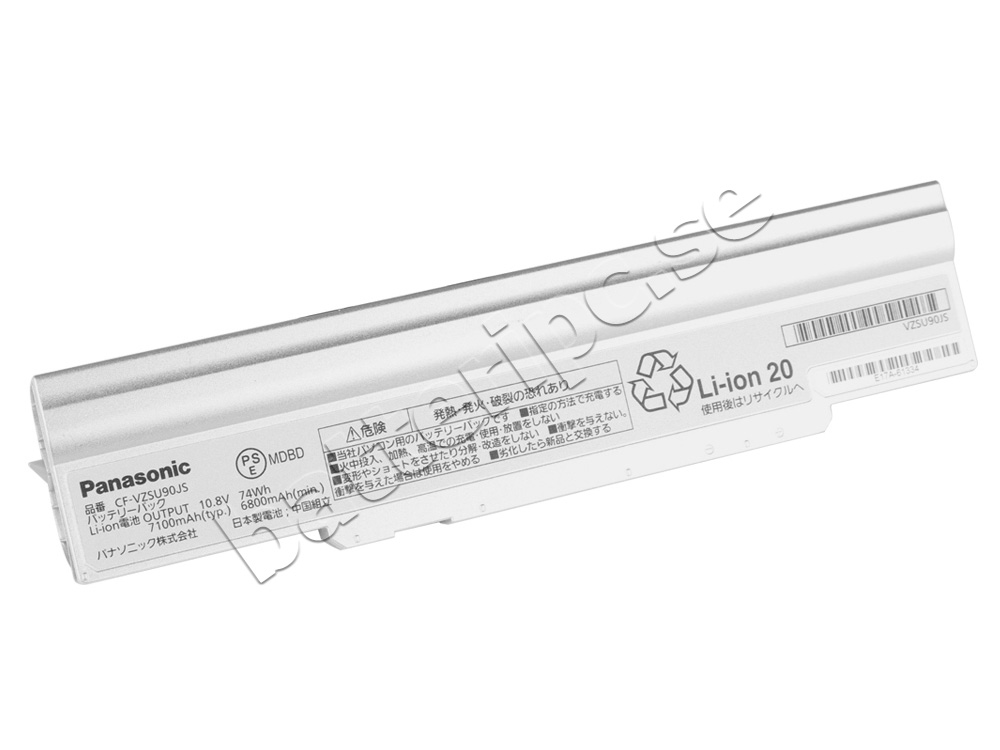 Original Batterier Panasonic CF-LX3JDKCS CF-LX3JGNTS 6800mAh 74Wh