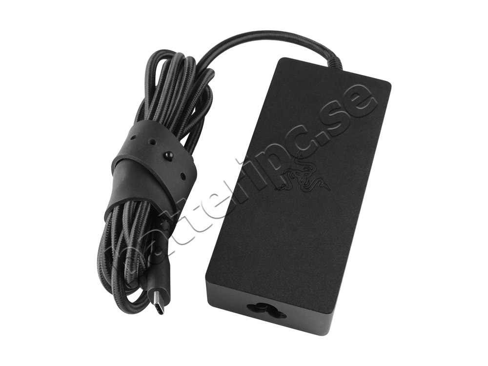 Original 100W USB-C Laddare Razer Blade 16"(2023) RZ09-0483S AC Adapter + Kabel