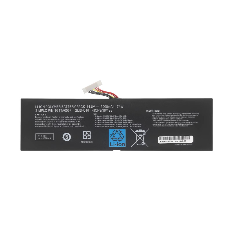 Batterier Razer 4ICP9/38/128 5000mAh 74Wh