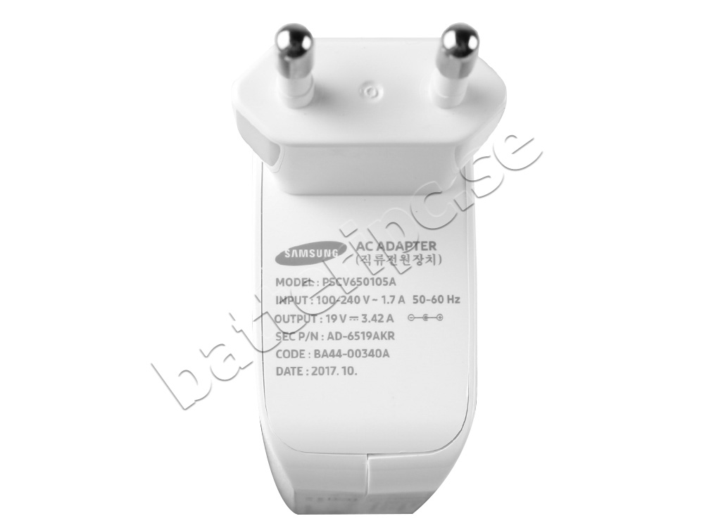 65W Samsung NP930XCJ NP930XCJ-K01US AC Adapter Laddare