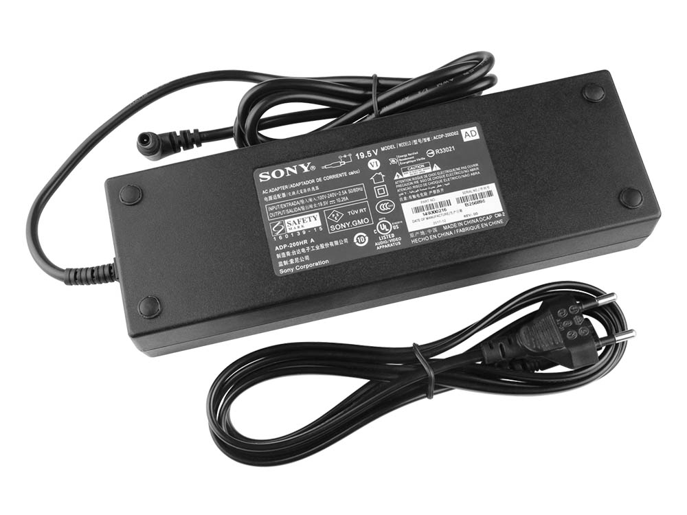 Original 200W AC Adapter Laddare Sony XBR-55X850B XBR55X850B + Kabel