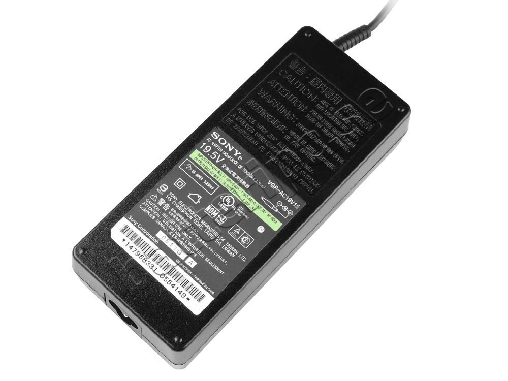 Adapter Laddare Original Sony VGP-AC19V27 VGP-AC19V45 120W + Kabel