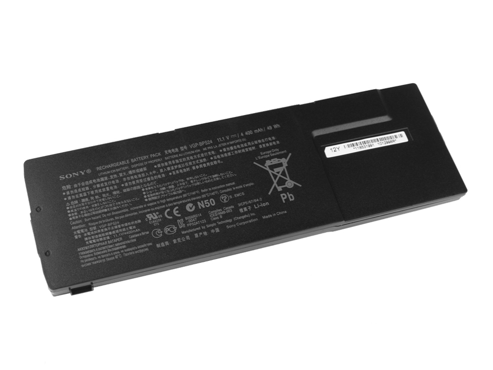 Original 4400mAh 49Wh Batterier Sony Vaio SVS13112FXB