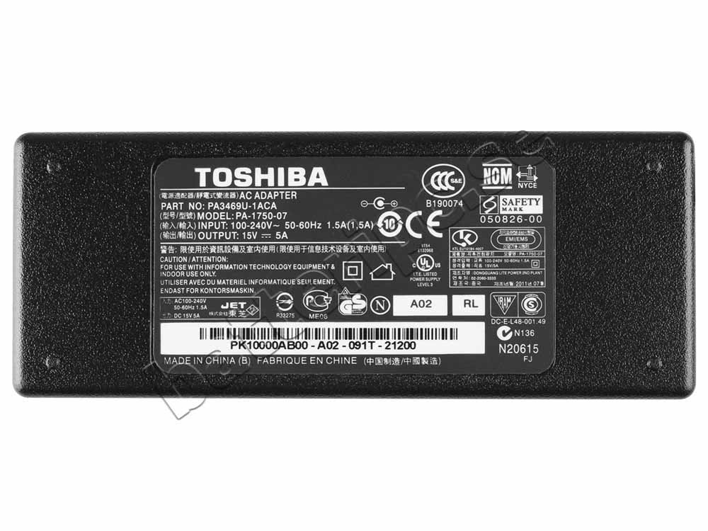 90W Laddare Toshiba Tecra A10-13K A10-13P AC Adapter