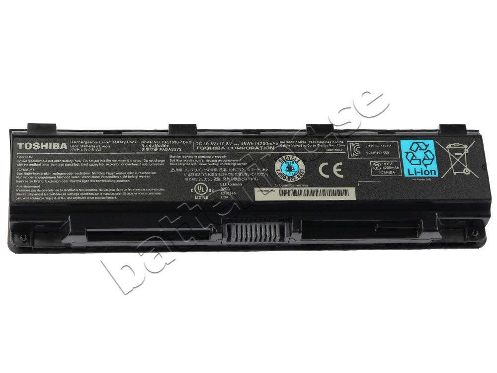 48Whr Original Batterier Toshiba Satellite C70-B-30U C70-B-328